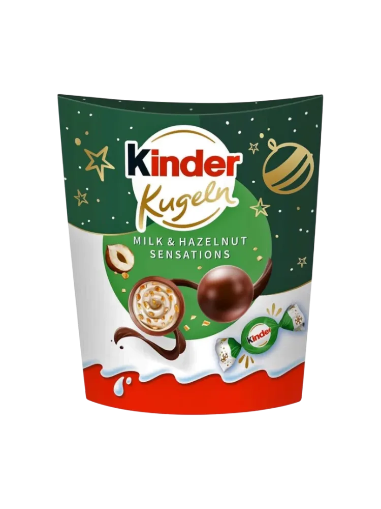Kinder Kugeln Milk Haselnut Sensation 90 гр